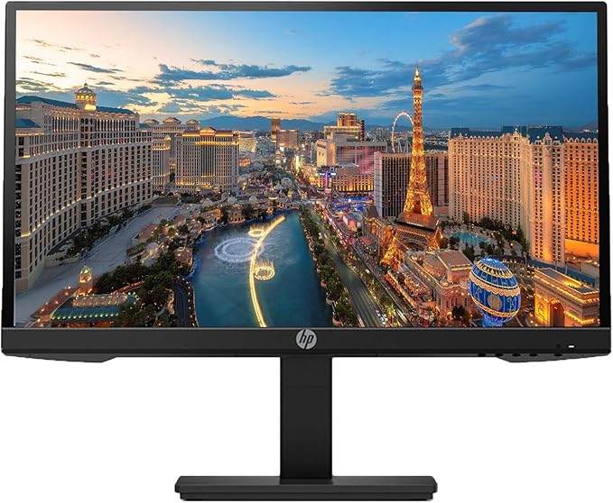 HP P22h G4 22 Inch Class Monitor 2-Pack FHD 1920 x 1080 LED Backlit IPS Vesa Compatible Anti-Glare Tilt (HDMI VGA and DisplayPort) for Home and Office