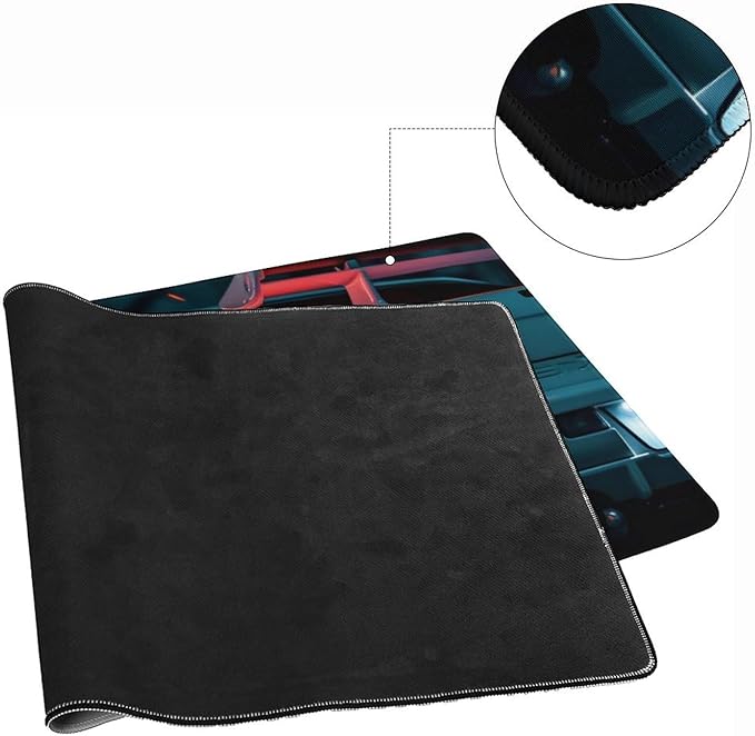 JDM Car R34 Large Gaming Mouse Pad Non-Slip Rubber Base Desk Mat Computer Accessories for Office &amp Gaming Setups 40x90cm