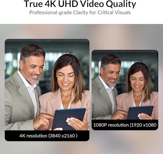 4K Conference Room Camera System AI Auto-Tracking PTZ Camera 15x Zoom(3x Optical) with Bluetooth Speakerphone Set 120° Wide-Angle 16-Foot Mic Pickup for Zoom YouTube Teams OBS and More