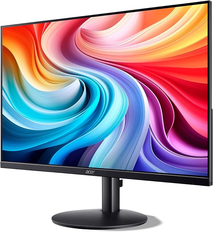 Acer SB273 G0bi 27 IPS Full HD (1920 x 1080) Ultra-Thin Zero-Frame Gaming Office Monitor | Adaptive-Sync Support (FreeSync Compatible) | Up to 120Hz Refresh | 1ms (VRB) | Tilt | HDMI &amp VGA Ports