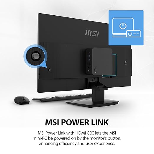 msi PRO MP273L E14 27-inch IPS 1920 x 1080 (FHD) Gaming Office Monitor 144Hz Adaptive-Synch HDR Ready HDMI VGA PortVESA Mountable Tilt 4-Side Slim Bezel1ms Black