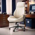 High Back Office ChairModern Swivel Office ChairBrown Suede Fabric Gaming ChairHeight Adjustable Home Office Desk Chair with Lumbar Support