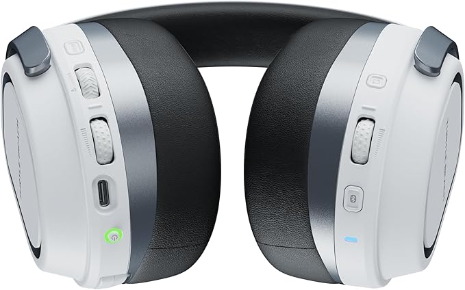 Turtle Beach Stealth 700 Gen 3 Wireless Multiplatform Amplified Gaming Headset for PS5 PS4 PC Mobile – 60mm Drivers AI Noise-Cancelling Mic Bluetooth 80-Hr Battery Dual Transmitters – White