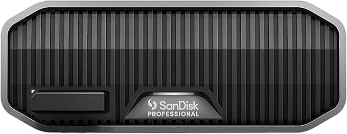 SanDisk Professional 6TB G-Drive Project Thunderbolt 3 External Hard Drive Bundle with PRO-Blade SSD Mag 2TB (2 Items)