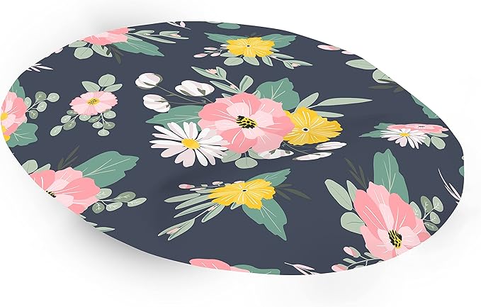 Ergonomic Mouse Pad with Wrist Rest Digital Printed Mouse Pad Anti-Tendon Sheath Problems Non-Slip Base for Office and Home Size:20x23cm