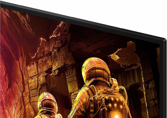Samsung 27” Odyssey G5 G50F QHD Resolution Gaming Monitor 180Hz Refresh Rate Fast IPS Panel HDR10 NVIDIA G-Sync Compatible 1ms Response Time (GtG) AMD FreeSync™ Adjustable Stand LS27FG502ENXZA