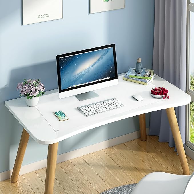 Glass Mousepad Desk Mat 16 x 12 Tempered Desk Protector Pad for Desktop Desk Cover for Wooden Craft Vanity Desk Topper Small