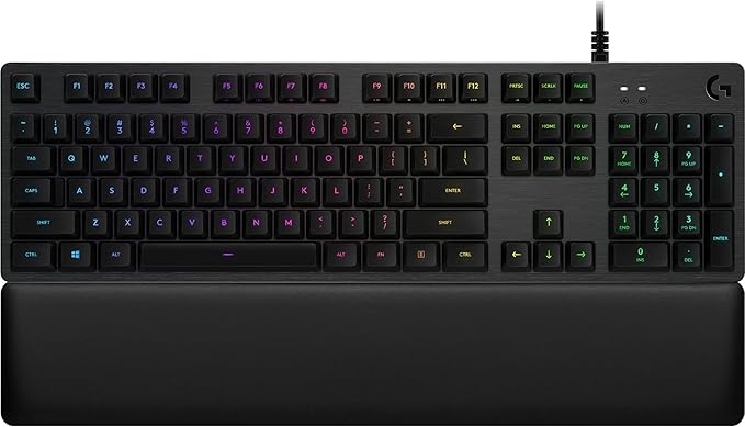 LOGITECH - Computer Accessories G513 RGB Mechanical Gaming KEYB New Refreshed W/GX RED Switch Input/Output Devices Keyboards &amp KEYPADS (Renewed)