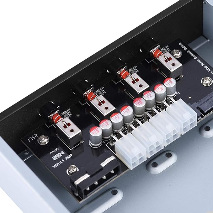 HDD Power Control Switch Hard Drive Selector SATA Drive Switcher 2.5-inch Hard Disk Fixed IDE and SATA 15P Two Input Interfaces for Desktop Computer Optical Drive