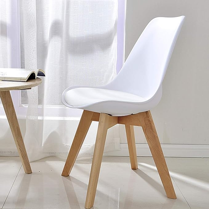 Mlaea Computer Racing Gaming Chair Conference Reception Work Chair with Wood FrameTV Station Lounge Laboratory Chair 48 * 60 * 82CM(Color:#7)