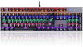 Mechanical Gaming Keyboard USB Wired 104 Keys Gaming Keyboard LED Backlit Gaming Keyboard for Laptop PCComputer PC