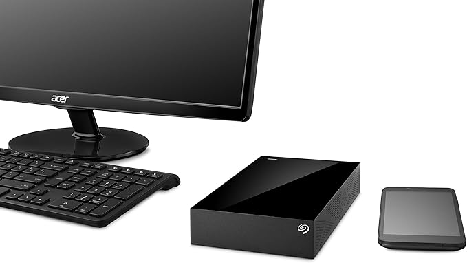 Seagate Backup Plus 2TB Desktop External Hard Drive USB 3.0 (STDT2000100)