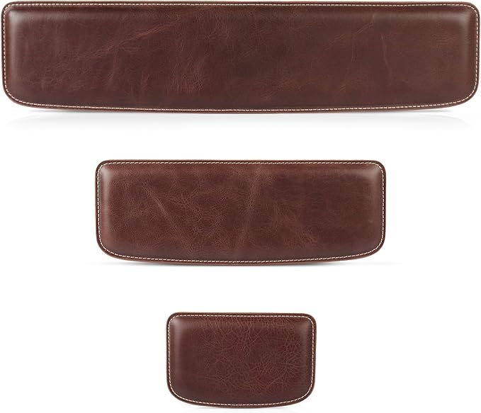 Londo Genuine Leather Keyboard Pad - Premium Ergonomic Support for Comfortable Typing at Work and Home