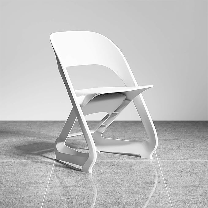 Office Chair Gaming Chair Computer Chair Modern PP Dining Chair with Not-Slip FeetMid-Back Plastic Computer Chair Lounge Chair for Kitchen Garden Bedroom ConferenceErgonomic Arml