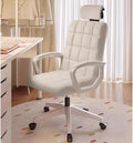 Gaming Chair Computer Chair Ergonomic Office Chair Makeup Chairs Liftable Rotating Comfortable to Sit for Long Periods of Time (Color : A)