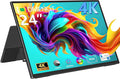 4K Large Portable Monitor 24“ Travel Monitor UHD 3840*2160 120% sRGB External Second Screen for MacBook Laptop Desktop Mini PC W/Stand VESA HDMI USB-C Gaming Display for PS5/Xbox Devices(O2401) (4K)
