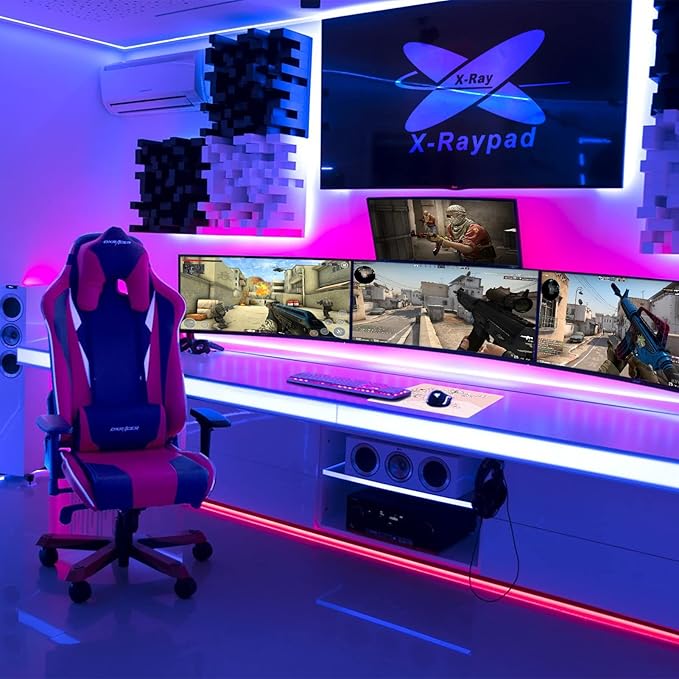 X-Raypad Aqua Control 2 Gaming Mouse Pad Ultra-High Precision Mouse Pad with Perfect Speed and Control Capability Consistent X and Y Glide Designed for Fps Players with Low DPI Requirements