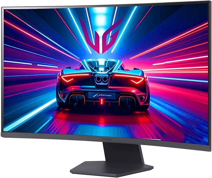 LG 32 Inch Ultragear QHD 1440P Curved Gaming Monitor 180Hz 1ms 1000R Widescreen AMD FreeSync HDR10 Black Stabilizer sRGB 99% DisplayPort &amp HDMI Borderless Design Tilt Adjustment Black