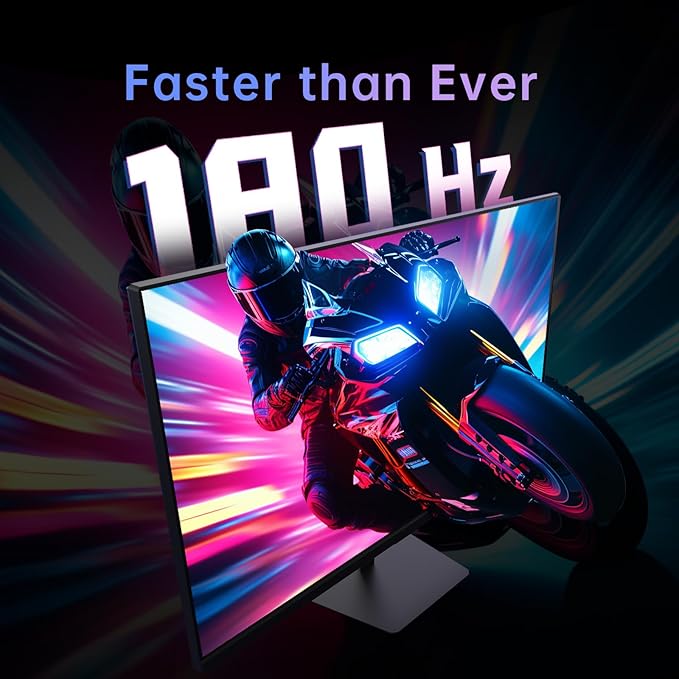 KTC 24.5'' Gaming Monitor 180Hz FHDFast IPS 1080P 1 ms 128% sRGB HDR10Freesync HDMI x 2 /DP x 1 VESA Tilt Adjustable Xbox PS5 Switch (HDMI Cable Included) (Renewed)