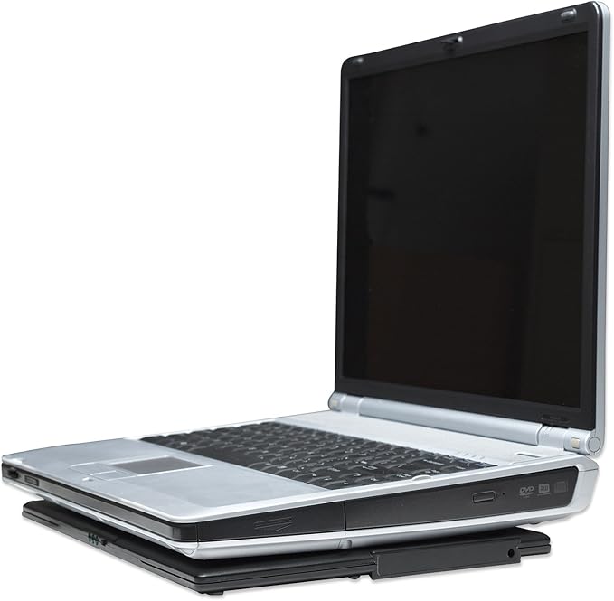 Manhattan 60 mm Notebook Computer Cooling Pad Black (700467)