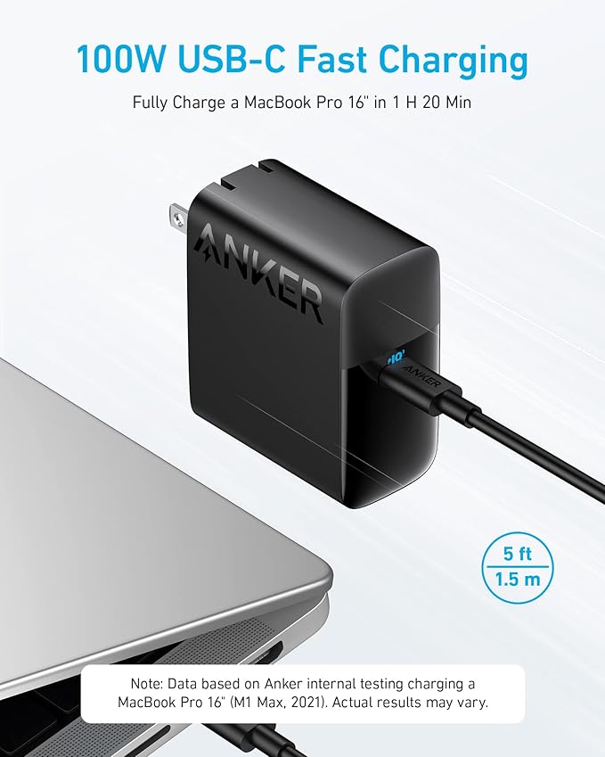 Anker 341 USB-C Hub (7-in-1) with 100W USB-C Charger