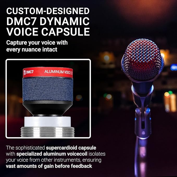 SE ELECTRONICS V7 Nickel Dynamic Supercardioid Handheld Microphone Nickel