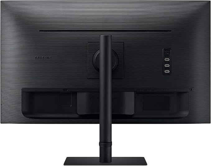 Samsung S60UA 27-inch 1440P 2K QHD Ultra-Thin Bezel IPS LCD Viewfinity Monitor 2-Pack Bundle with Daisy Chain Dock USB-C DisplayPort HDMI USB Hub (S27A600UUN)