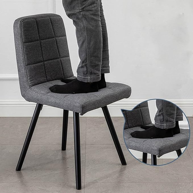 Mlaea Computer Racing Gaming Chair Backrest Bedroom Living Room Chair with Soft Seat Cushion Office Conference Reception Chair 43 * 40 * 82CM(Size:43 * 40 * 82CMColor:E)