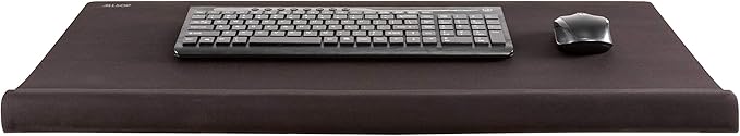 Allsop Ergoedge Deskpad W/Large Wrist Rest and Mousing Surface Foam Large Black