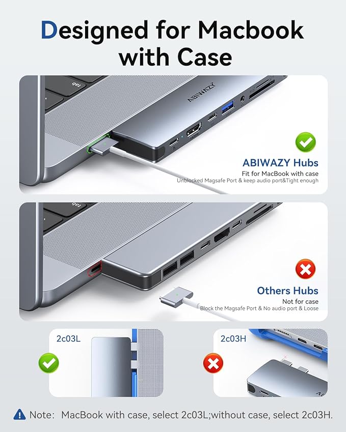 USB C Adapter HDMI USB Multiport Hub8 in 2 Accessories with 4K@60hz HDMIThunderbolt 3USB C and 3 USB A 3.0 Data Ports SD TF Card Reader Audio (Grey)