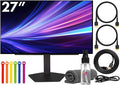 LG Ultragear OLED 27GX704A-B 27 QHD (2560×1440) Gaming Monitor | 240Hz OLED Display 0.03ms Response HDR NVIDIA G-SYNC Compatible FreeSync Premium HDMI &amp DisplayPort + Cable Ties + More