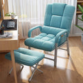 Office Chair Gaming Chair Computer Chair Home Fabric Computer ChairErgonomic Desk Chair High Back Office Chair with Comfortable Seat Cushion and FootrestUpholstered Reclining Conference Ch
