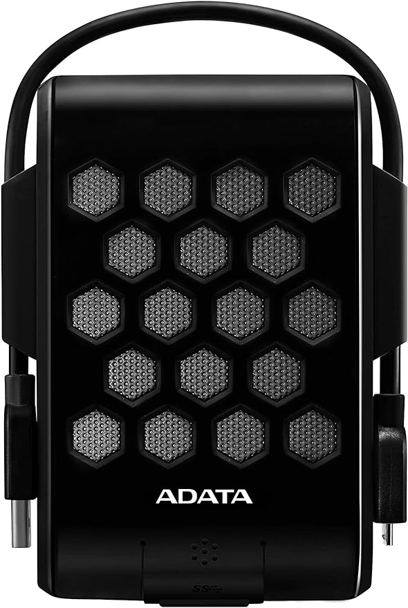 ADATA HD720 1TB USB 3.0 Waterproof/Dustproof/Shock-Resistant External Hard Drive Black (AHD720-1TU3-CBK)