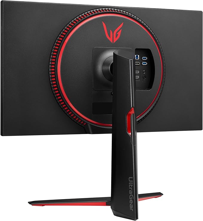 LG 27GP850-B Ultragear Gaming Monitor 27-Inch QHD (2560 x 1440) Nano IPS Display 1ms Response Time 165Hz Refresh Rate NVIDIA G-SYNC Compatible AMD FreeSync Premium Tilt/Height/Pivot Adjustable Stand