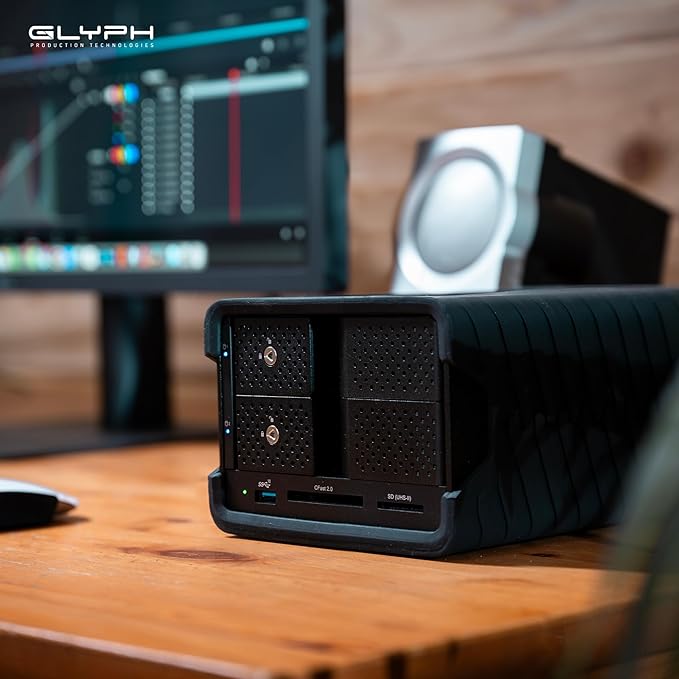 Glyph Blackbox PRO RAID Thunderbolt 3 Hub Desktop Drive 8 TB