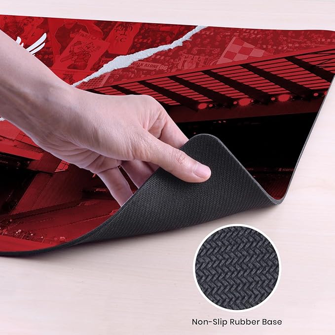 Head Case Designs Officially Licensed Liverpool Football Club Stadium Graphics 37.4 x 15.75 x 0.16 inches (900 x 400 mm) - XL Gaming Office Desk PC Keyboard Mouse Mat Pad
