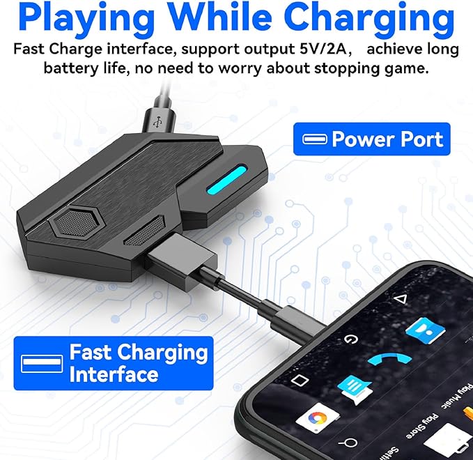 One Handed Gaming Keyboard Combo Bluetooth Keyboard Mouse Converter K9 Mechanical Keyboard GM86 Mouse and Stand Set for Android for iOS