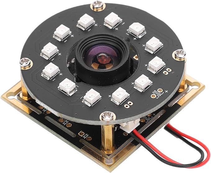 HD USB Camera Module 1MP Manual Focus 100° Wide Angle Compatible with Win and Linux - High Definition OV9281 Sensor Plug and Play Industrial and DIY Use