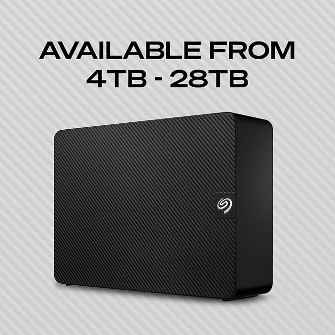 Seagate Expansion 10TB External Hard Drive HDD - USB 3.0 with Rescue Data Recovery Services (STKP10000402)