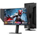 KTC 27 Inch Gaming Monitor 27M1 1440p 200Hz Computer Monitor with Built-in Sperkers Up to 210Hz 2K QHD Fast IPS Adaptive Sync 130% sRGB ΔE＜2 Height Adjustable Monitors with Shielding Hood