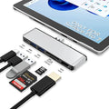 Surface Pro 7 Docking Station Surface Pro 7 USB Hub with 4K HDMI+ USB C Audio &amp Data Transfer+ 2 USB 3.0 Ports+ TF/SD Card Slot Surface Accessories Adapter for Surface Pro 7