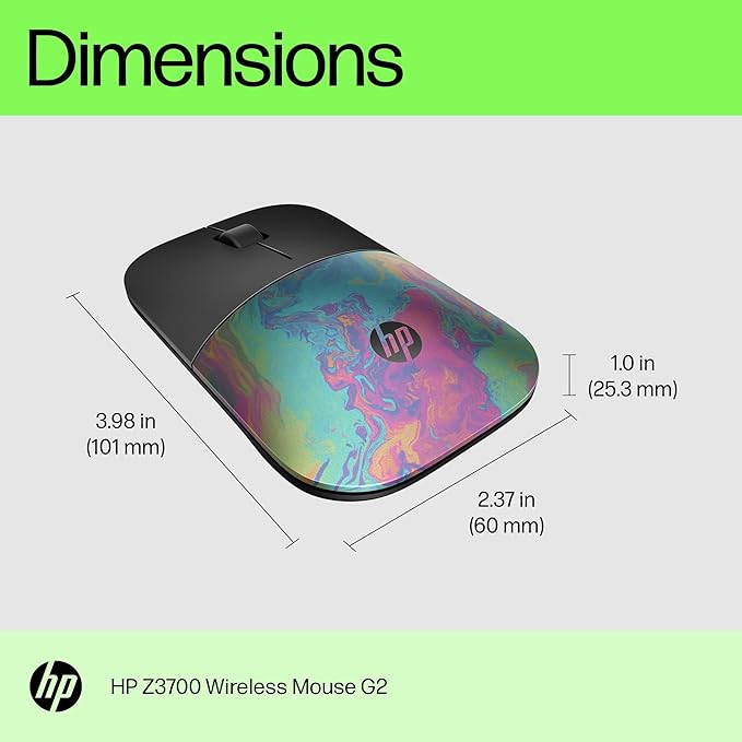 HP Z3700 G2 Wireless Mouse (Oil Slick)