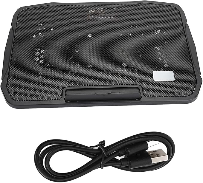 aqxreight Laptop Cooling Pad USB Powered Wind Speed Ergonomic Gaming Notebook Cooler Skid Computer Mat