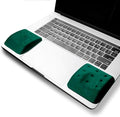 WavePads by PostureUp – Original Two Pack Adjustable Wrist Rests for Laptop and Keyboard Ergonomic Memory Foam Laptop Wrist Pads for Wrist Pain &amp Carpal Tunnel Relief (Forest Green)