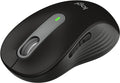 Logitech Signature M650 Wireless Mouse - for Small to Medium Sized Hands 2-Year Battery Silent Clicks Customizable Side Buttons Bluetooth for PC/Mac/Multi-Device/Chromebook - Black