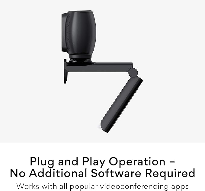 MEE Audio 201W 1080p HD Webcam with Mini Tripod Wide Angle Lens Microphone Autofocus Low Light Correction for Zoom Video Calling USB Streaming Web Camera for Computer PC Mac Laptop Desktop