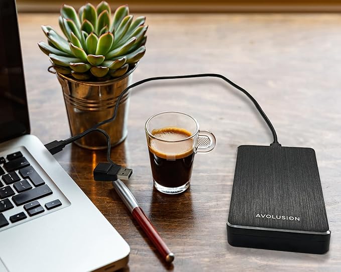 Avolusion M2 Series 2TB USB 3.0 Portable External Hard Drive (for PC/Laptop Windows/Mac OS) - 2 Year Warranty