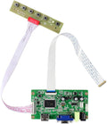 VSDISPLAY VGA LCD Controller Board VS-RTD2556HV-V1 Work for 1366x768 B116XAN02.0 B116XAN02.2 M133NWN1 R1 R3 R4 M140NWR4 R1 R2 B156XTN03.1 B156XTN03.3 B116XAN02.4 30 Pin EDP WLED LCD Screen