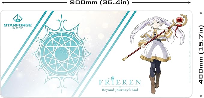Frieren - Frieren: Beyond Journey's End Anime Gaming Desk Mat – Large Extended Mouse &amp Keyboard Pad