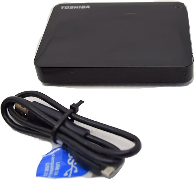 Toshiba Canvio Connect II 2TB Portable Hard Drive Black(HDTC820XK3C1)